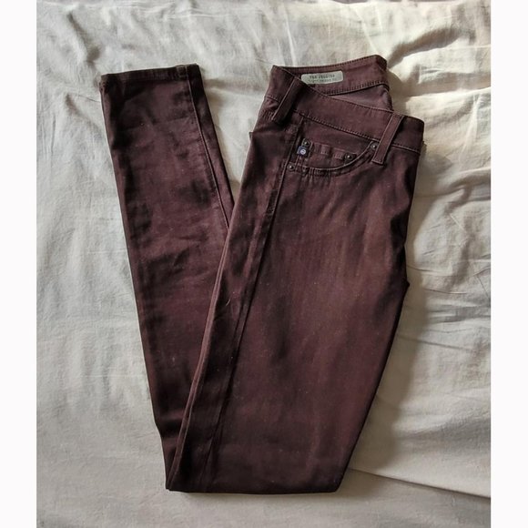 AG Adriano Goldschmied Brown Jegging (26R) - Picture 3 of 8